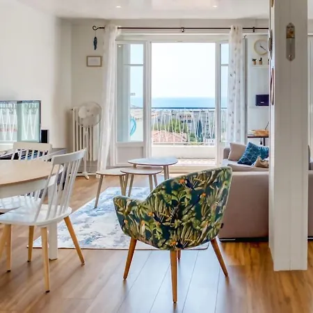 Appartement #15 2p Magnan Sea View 5 Min Beach Terrace & Parking Nice