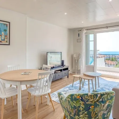 Appartement #15 2p Magnan Sea View 5 Min Beach Terrace & Parking Nice