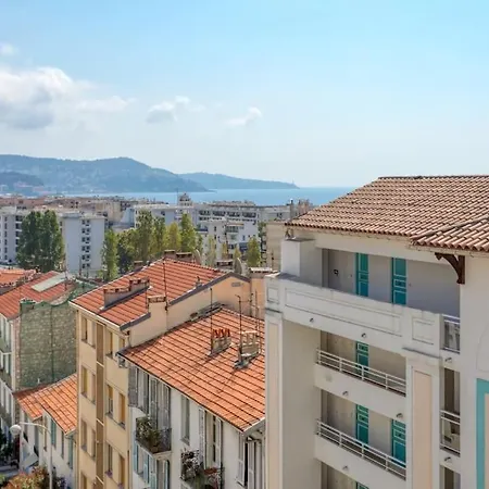 Appartement #15 2p Magnan Sea View 5 Min Beach Terrace & Parking *