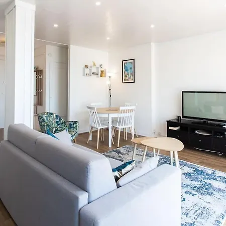 #15 2p Magnan Sea View 5 Min Beach Terrace & Parking Appartement Nice