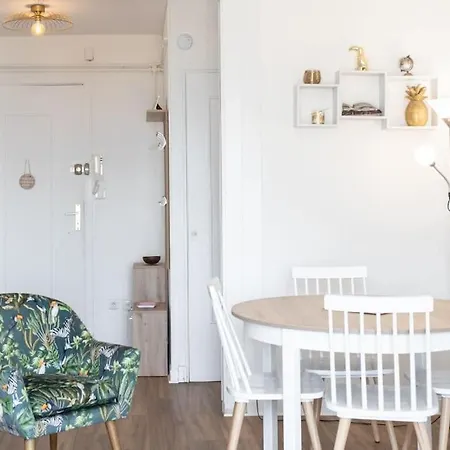 #15 2p Magnan Sea View 5 Min Terrace & Parking Nizza