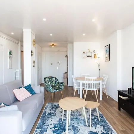 #15 2p Magnan Sea View 5 Min Beach Terrace & Parking Apartment Nice