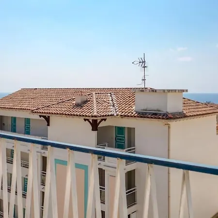 #15 2p Magnan Sea View 5 Min Beach Terrace & Parking Nice